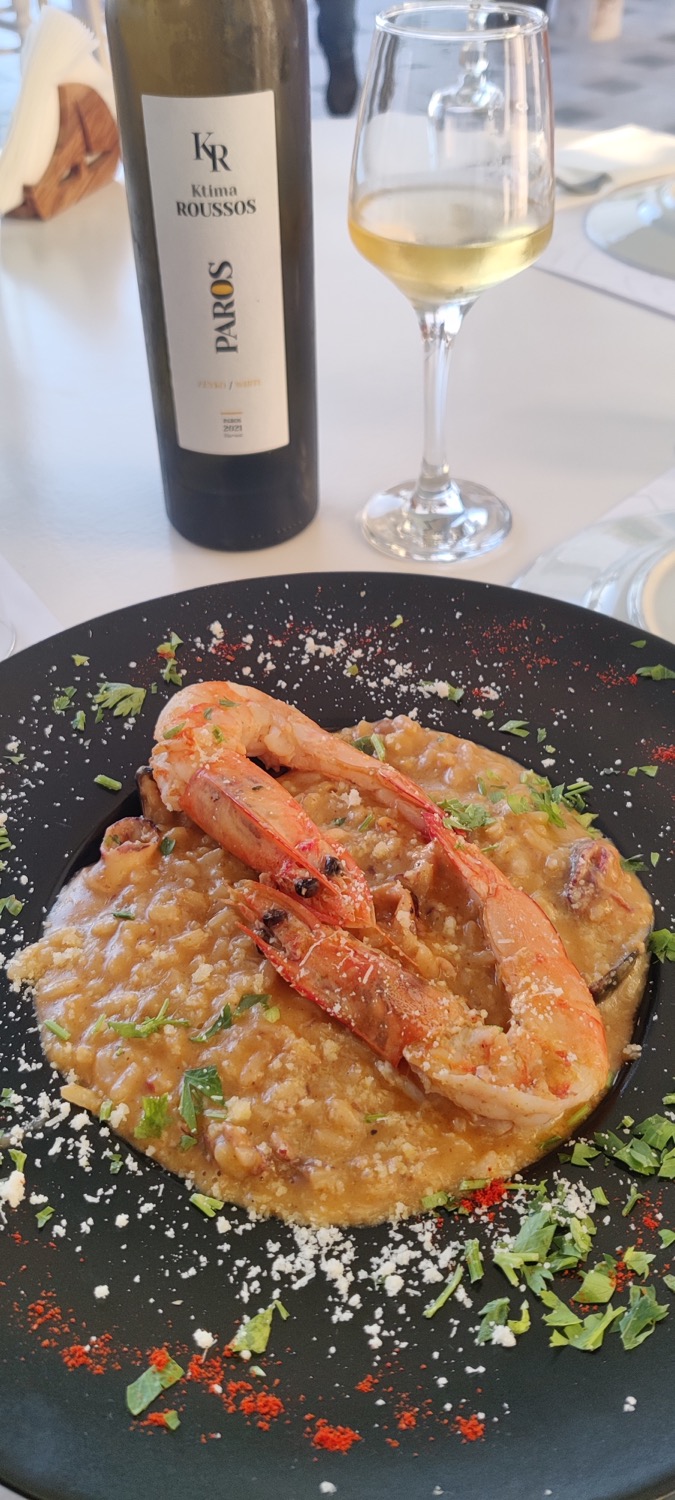 Minoa Restaurant Paros traditional agean delicasies